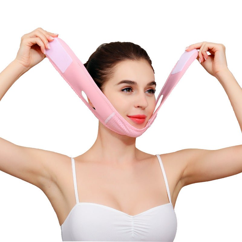 Face Slim V-Line Lift-Up Mask – Cheek, Chin & Neck Slimming Strap | Firming Facial Shaping Band for V-Shape Contour