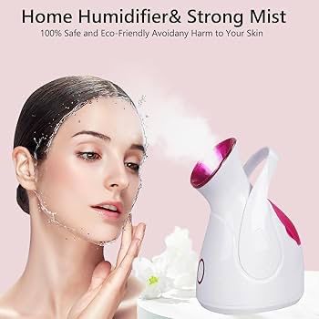 Nano Ionic Facial Steamer – Deep Pore Cleansing, Hydration & Spa-Grade Facial Steam Therapy